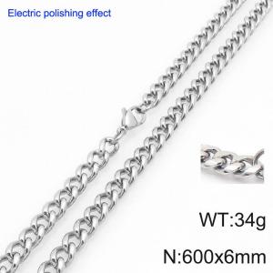 Stainless Steel Necklace - KN297414-Z
