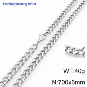 Stainless Steel Necklace - KN297416-Z