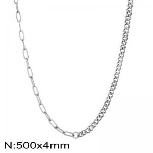 Stainless Steel Necklace - KN297825-Z