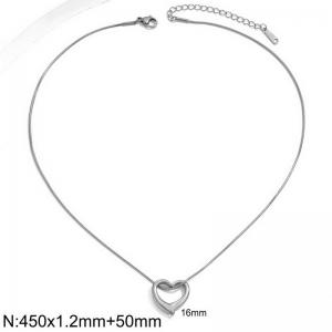 Stainless Steel Necklace - KN297893-Z
