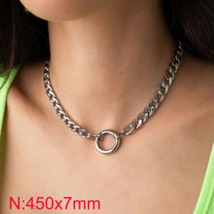 Stainless Steel Necklace - KN297929-Z