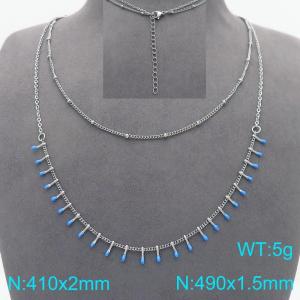 Stainless Steel Necklace - KN298443-Z
