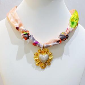 SS Gold-Plating Necklace - KN298821-SXSJ
