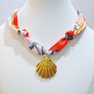 SS Gold-Plating Necklace - KN298825-SXSJ