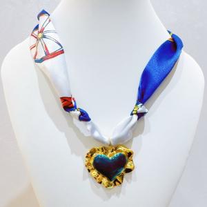 SS Gold-Plating Necklace - KN298830-SXSJ