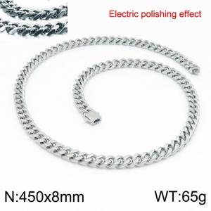 Stainless Steel Necklace - KN299218-Z