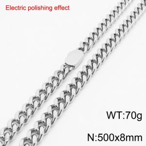 Stainless Steel Necklace - KN299247-Z