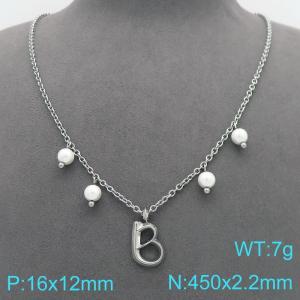 Stainless Steel Necklace - KN299312-Z