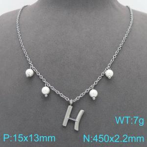 Stainless Steel Necklace - KN299318-Z