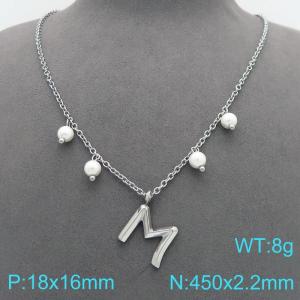 Stainless Steel Necklace - KN299323-Z