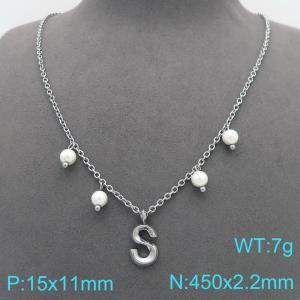 Stainless Steel Necklace - KN299329-Z