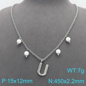 Stainless Steel Necklace - KN299331-Z