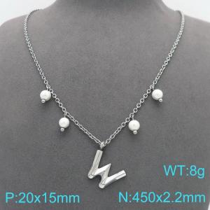 Stainless Steel Necklace - KN299333-Z