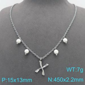 Stainless Steel Necklace - KN299334-Z