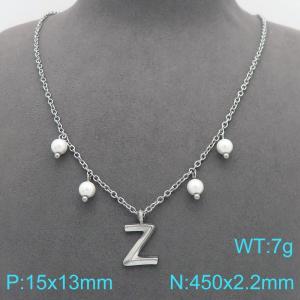 Stainless Steel Necklace - KN299336-Z
