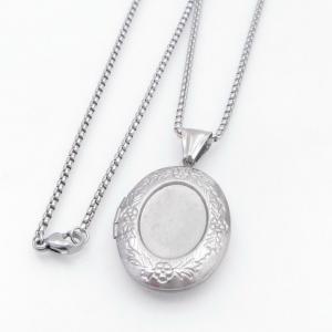 Stainless Steel Necklace - KN299941-TK