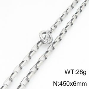 Stainless Steel Necklace - KN302101-Z