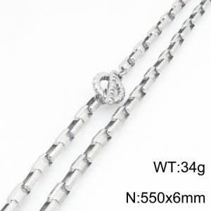 Stainless Steel Necklace - KN302103-Z