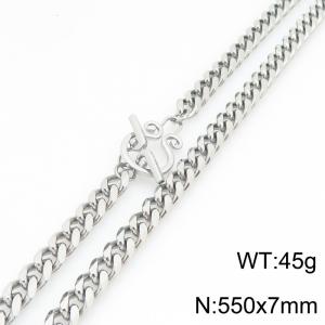 Stainless Steel Necklace - KN302109-Z