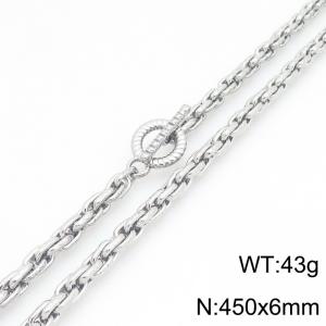 Stainless Steel Necklace - KN302119-Z