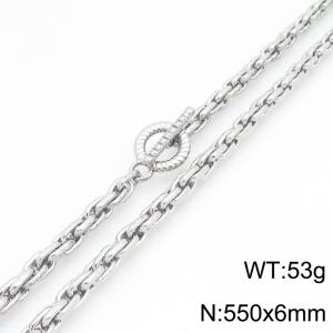 Stainless Steel Necklace - KN302121-Z
