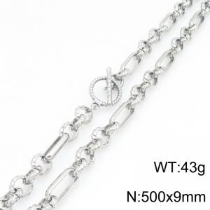 Stainless Steel Necklace - KN302132-Z