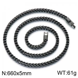 Fashion Jewelry Stainless Steel Chain Necklace - KN302393-KFC