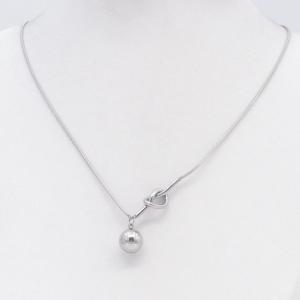 Stainless Steel Necklace - KN302865-JW