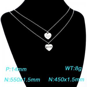 Stainless Steel Necklace - KN303010-Z