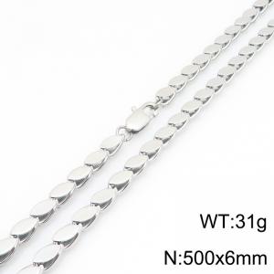 Stainless Steel Necklace - KN303064-Z