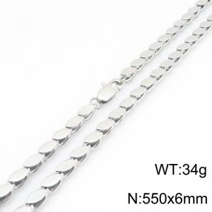 Stainless Steel Necklace - KN303065-Z