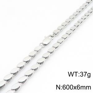 Stainless Steel Necklace - KN303066-Z