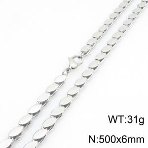 Stainless Steel Necklace - KN303078-Z
