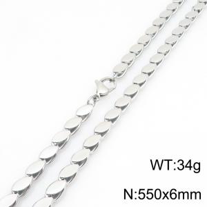 Stainless Steel Necklace - KN303079-Z