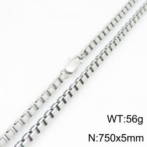 Stainless Steel Necklace - KN303561-Z