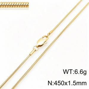 Stainless Steel Necklace - KN303687-Z