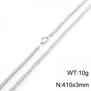 Stainless Steel Necklace - KN304080-CQ