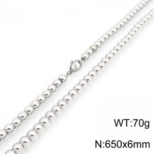 Stainless Steel Necklace - KN304082-CQ