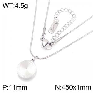 Stainless Steel Necklace - KN304616-HR