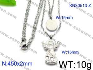 Stainless Steel Necklace - KN30513-Z