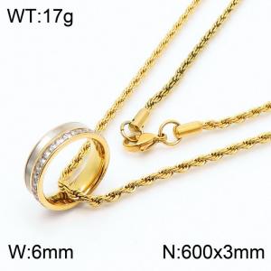 Off-price Necklace - KN31245-KC