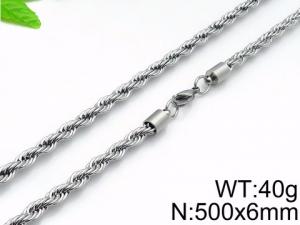 Off-price Necklace - KN32403-ZC