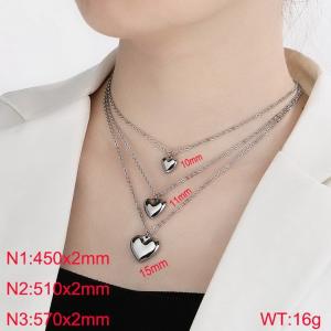 Stainless Steel Necklace - KN32552-Z