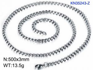 Stainless Steel Necklace - KN35243-Z