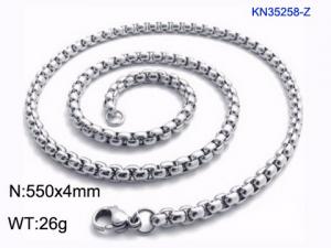 Stainless Steel Necklace - KN35258-Z