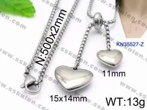 Stainless Steel Necklace - KN35527-Z