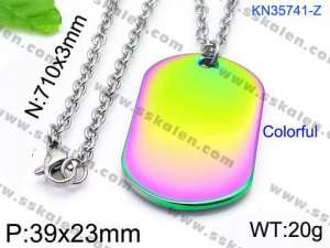 Stainless Steel Necklace - KN35741-Z