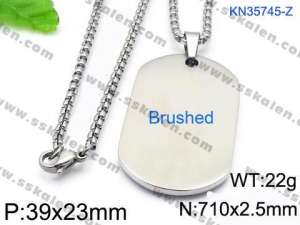 Stainless Steel Necklace - KN35745-Z