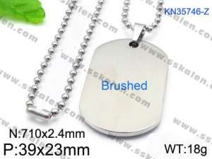 Stainless Steel Necklace - KN35746-Z