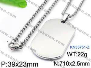 Stainless Steel Necklace - KN35751-Z